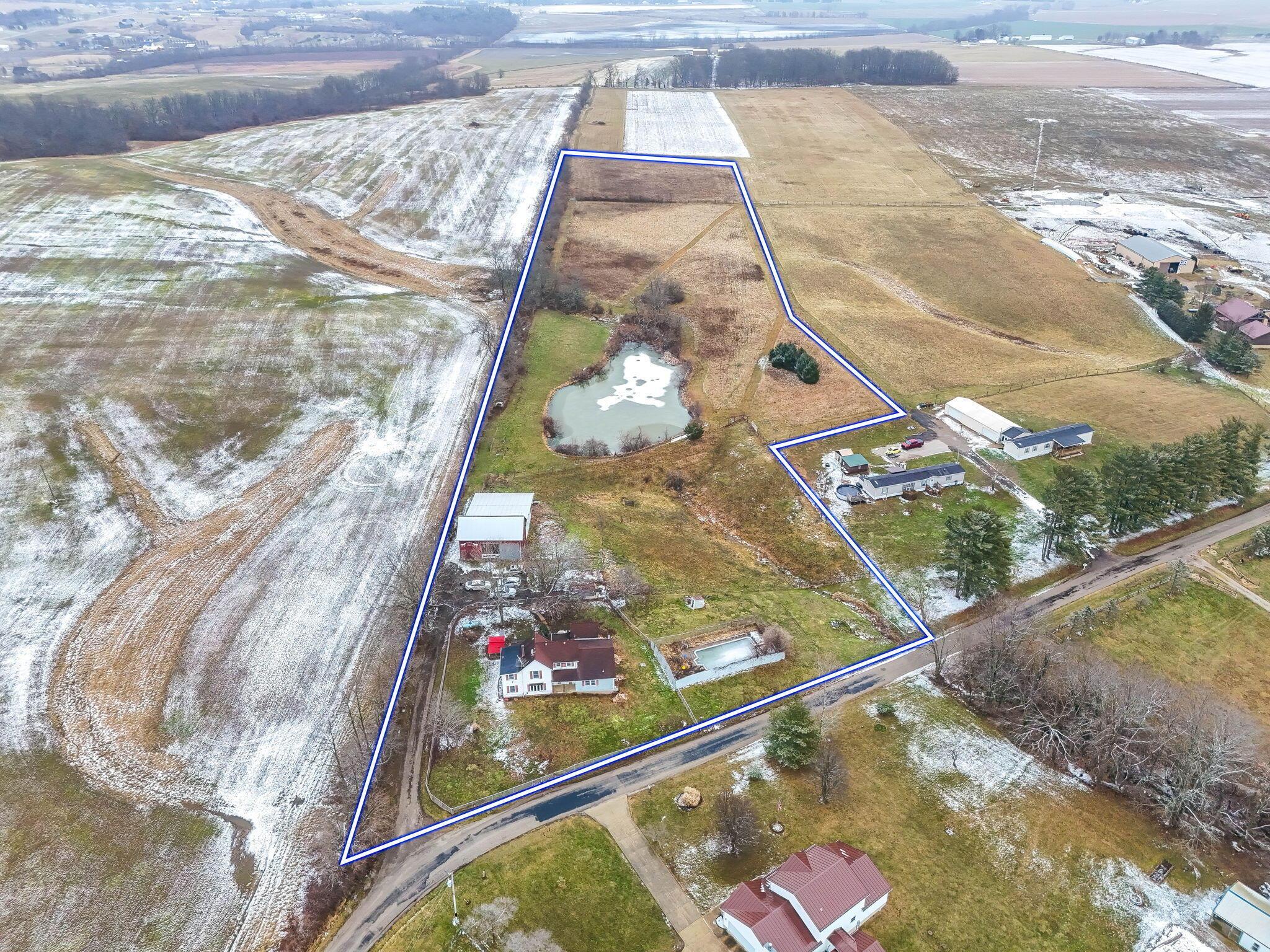 12004 Heffner Road Kingston, OH 45644 - Photo 50 of 61 12004 Heffner Road (Drone)-2