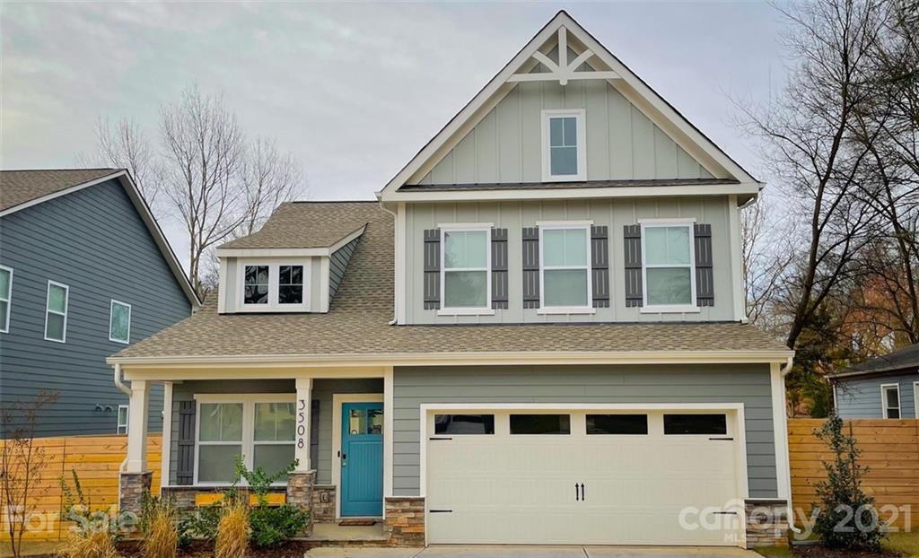 3508 Ritch Avenue Charlotte, NC 28206 - Photo 1 of 33 a front view of a house with a yard