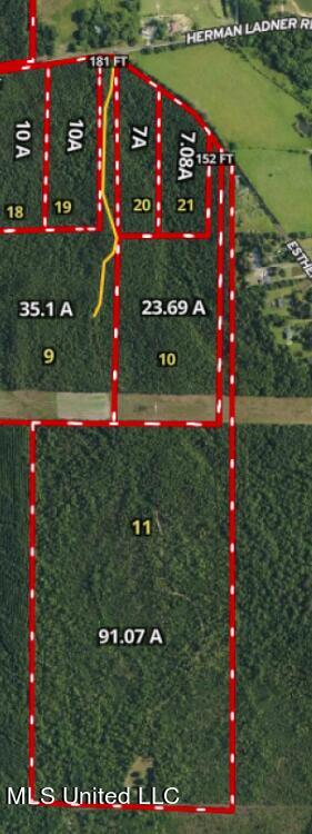 0 Esther Road Saucier, MS 39574 - Photo 4 of 11 Lot11Layout