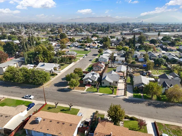 an aerial view of a city with lots of residential buildings