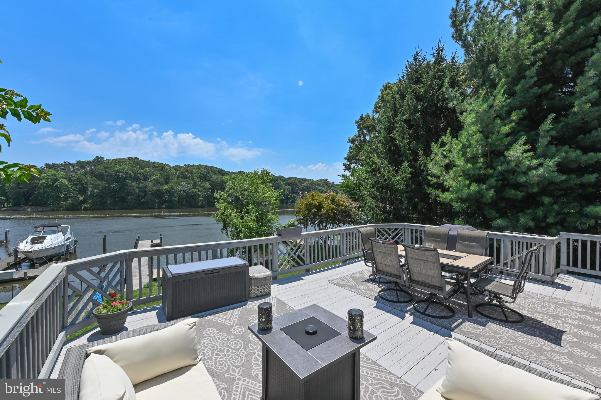 1230 Rock Hill Road Pasadena, MD 21122 - Photo 6 of 69 28' x 16' deck overlooking Rock Creek
