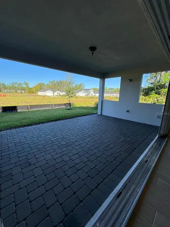 a view of an ocean from a balcony