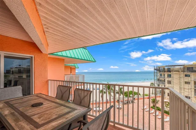 a view of city with balcony
