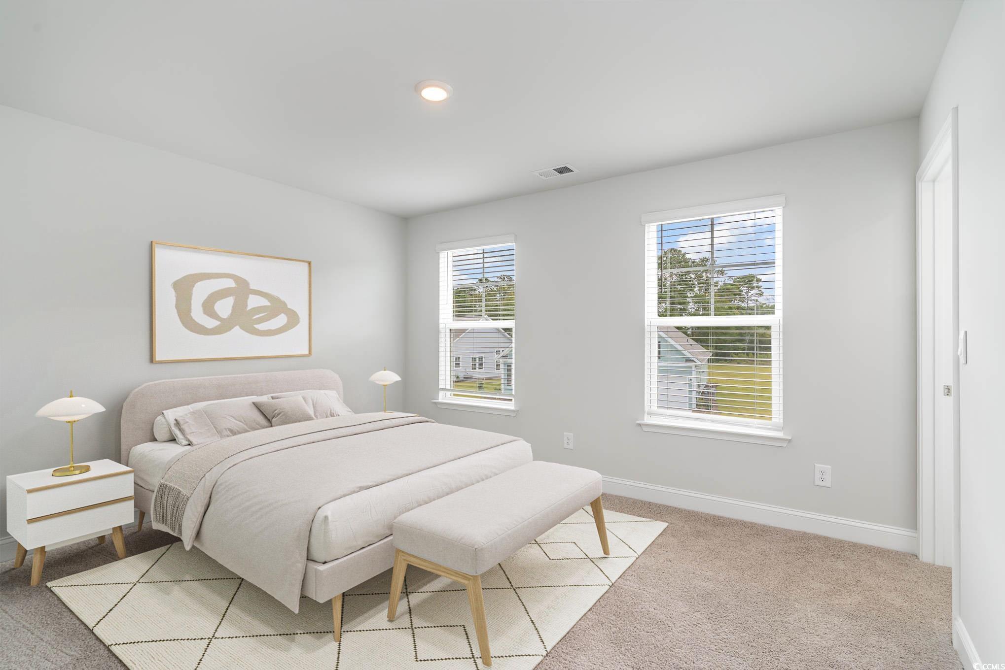 3404 Moss Bridge Lane Myrtle Beach, SC 29579 - Photo 20 of 40 Bedroom 2 - Virtually Staged