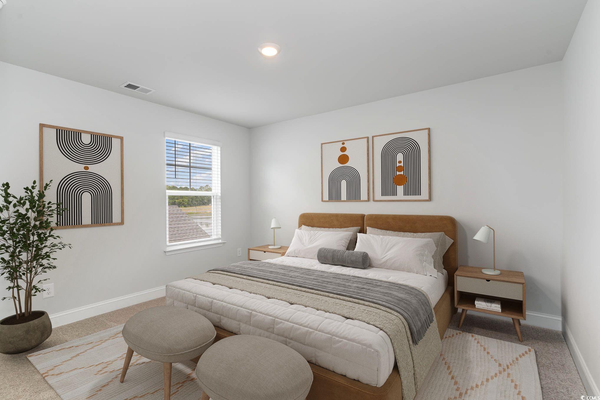 3404 Moss Bridge Lane Myrtle Beach, SC 29579 - Photo 23 of 40 Bedroom 3 - Virtually Staged