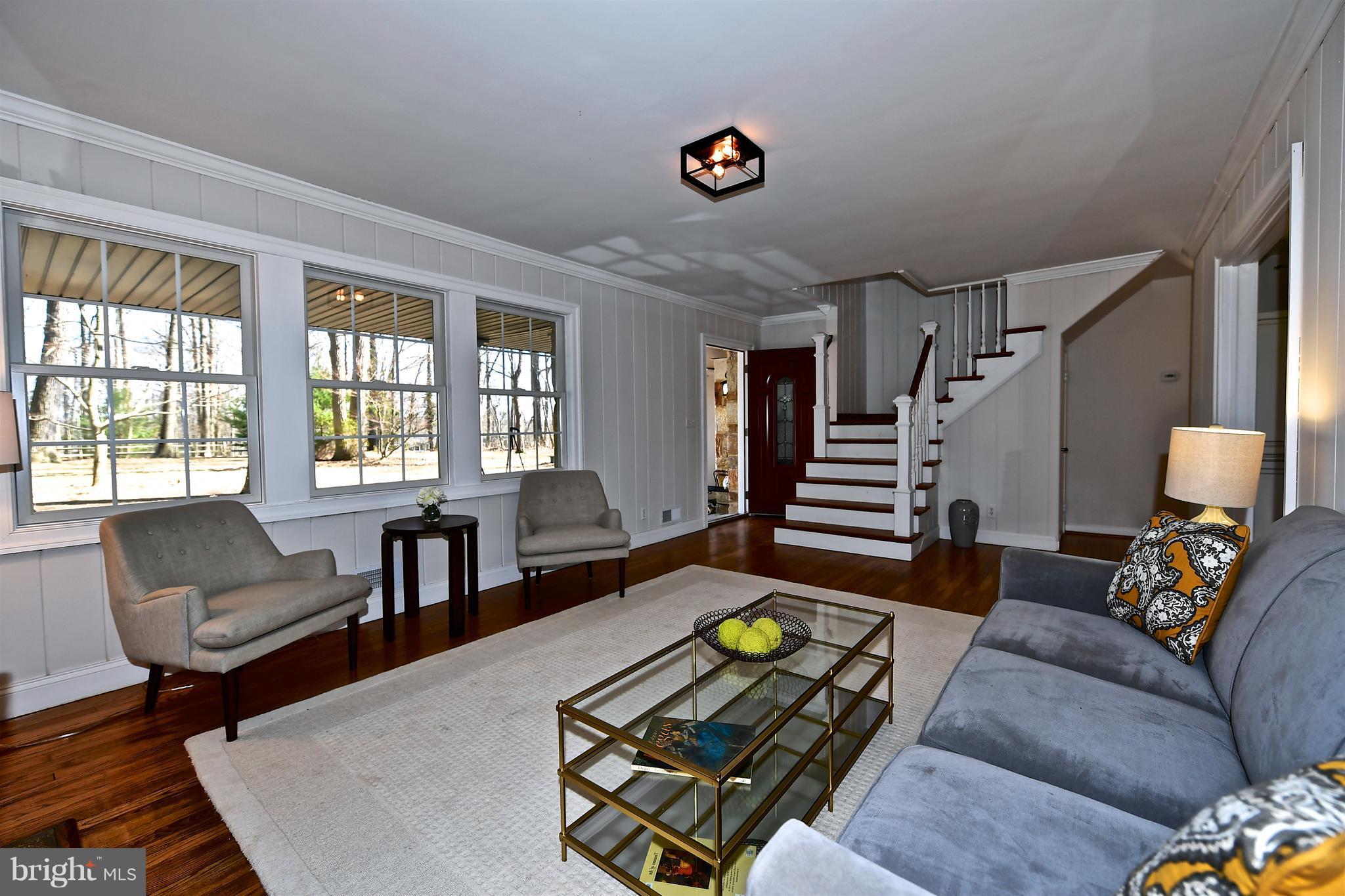 16528 Dubbs Road Sparks, MD 21152 - Photo 3 of 30 Light/Bright Living Room with Hardwood Floors
