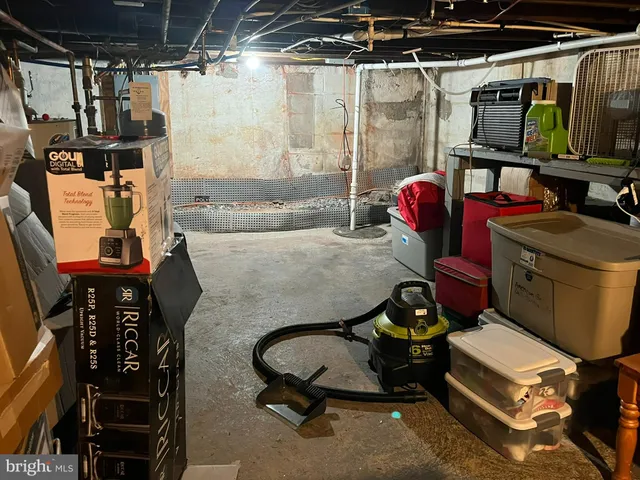 a view of a door and a window