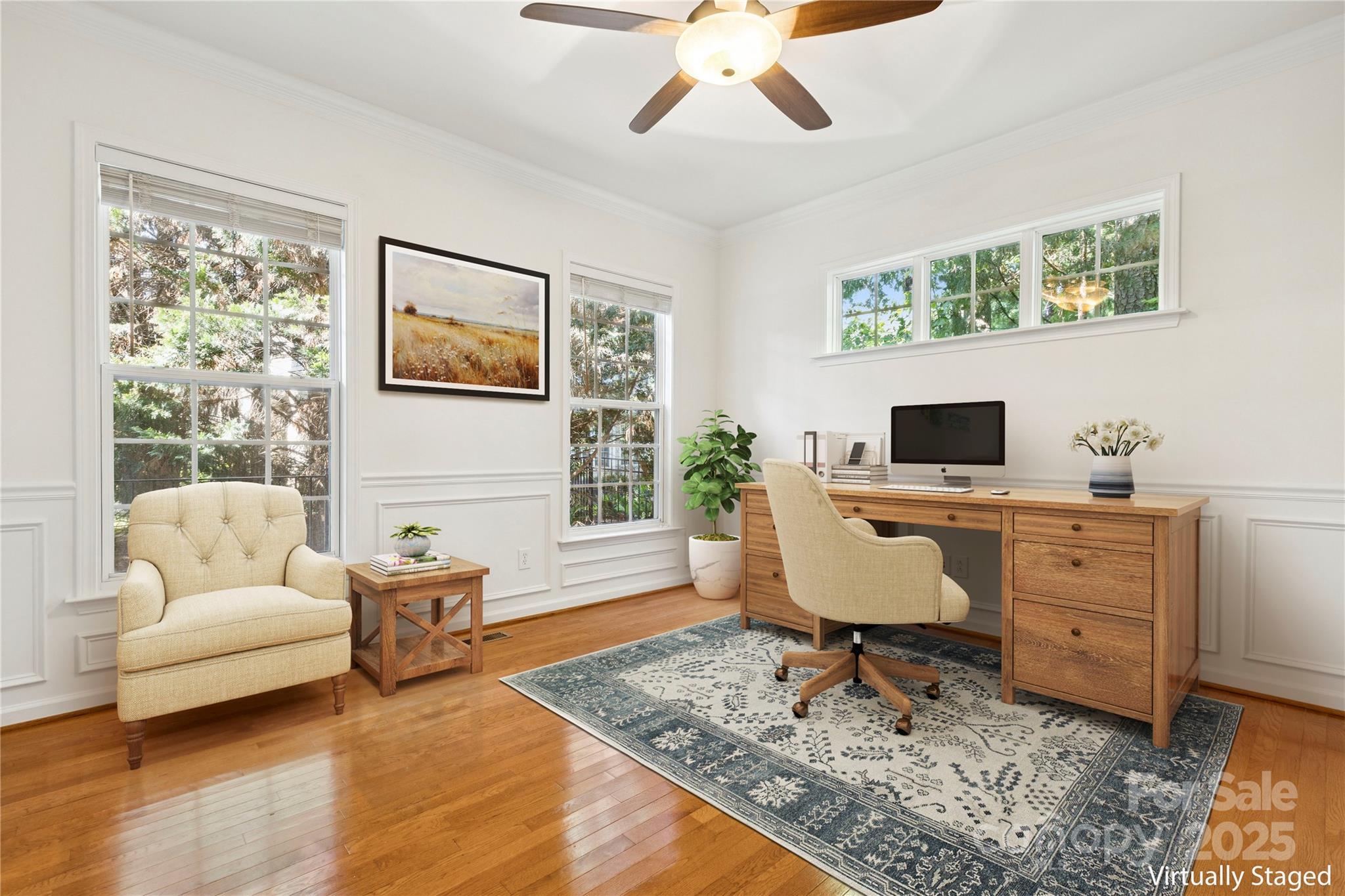 1627 Scotch Pine Lane Tega Cay, SC 29708 - Photo 4 of 48 a view of a livingroom with workspace and a window