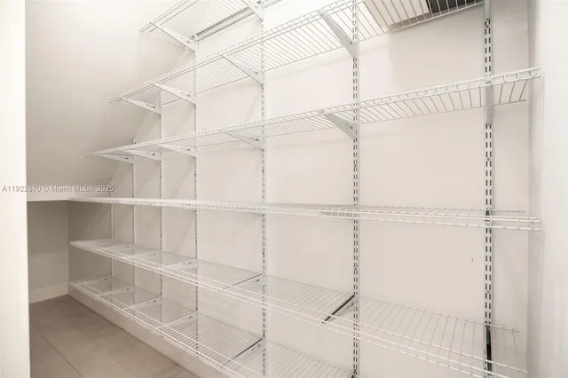 a view of a room with shelf