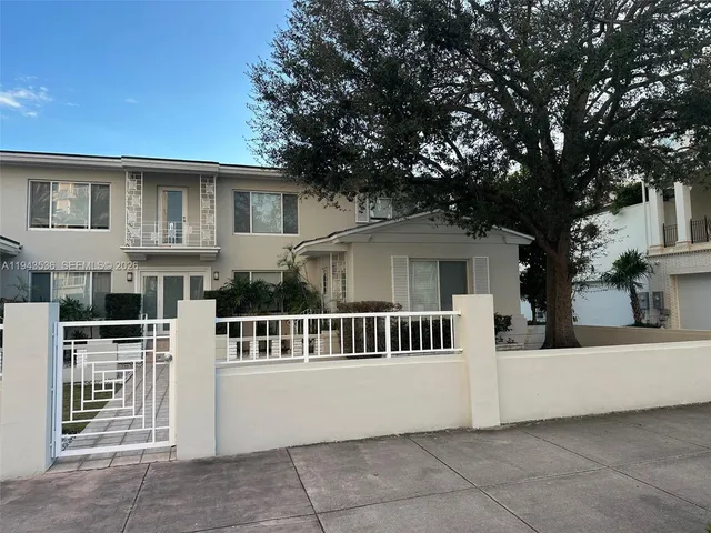 a front view of a house with balcony