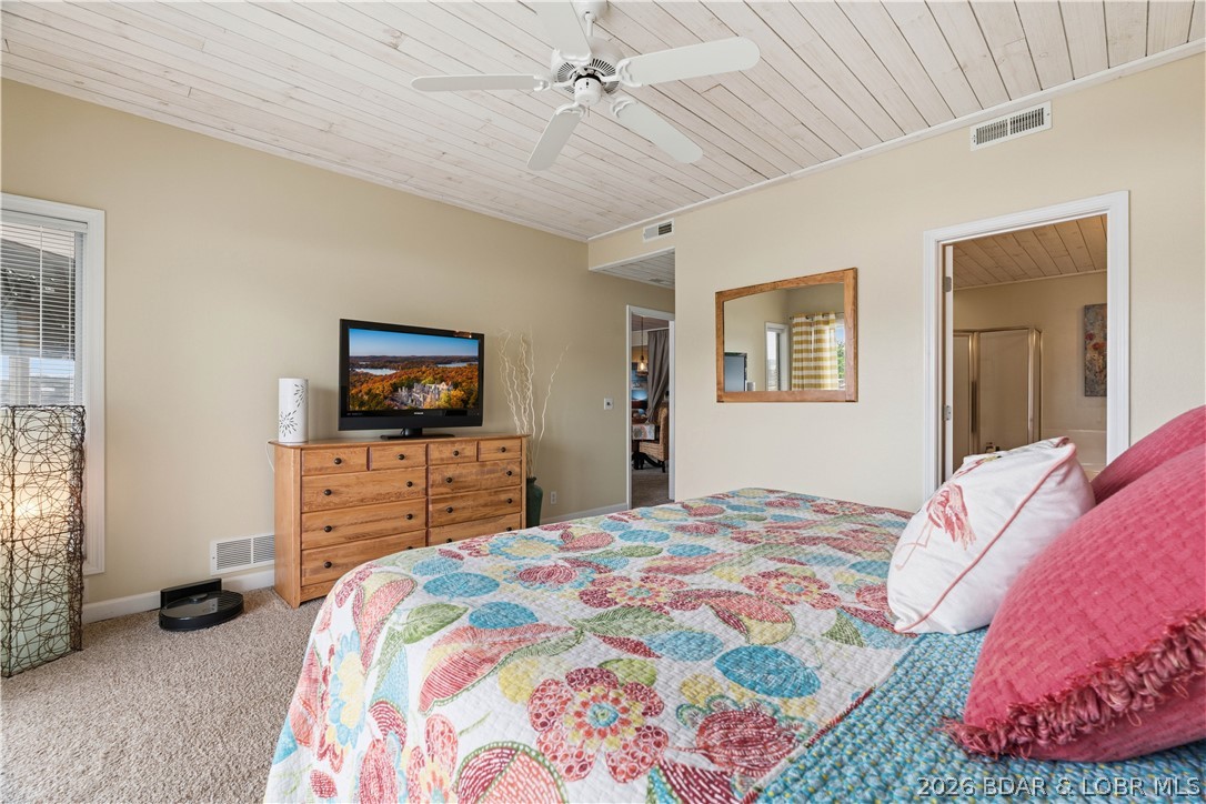 131 Evergreen Road, Unit 1B Sunrise Beach, MO 65079 - Photo 18 of 43 Master Bedroom
