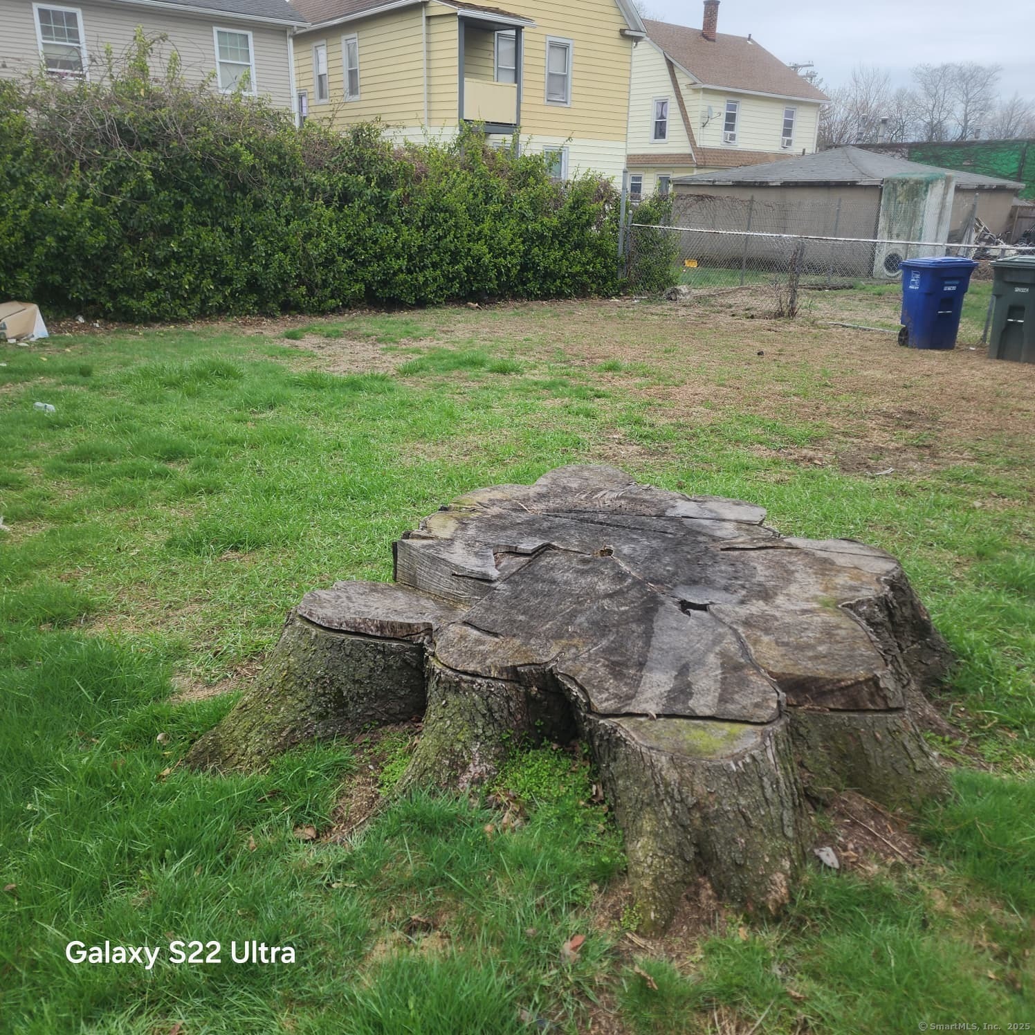 68 Edwin Street Bridgeport, CT 06607 - Photo 21 of 23 a backyard of a house with lots of green space