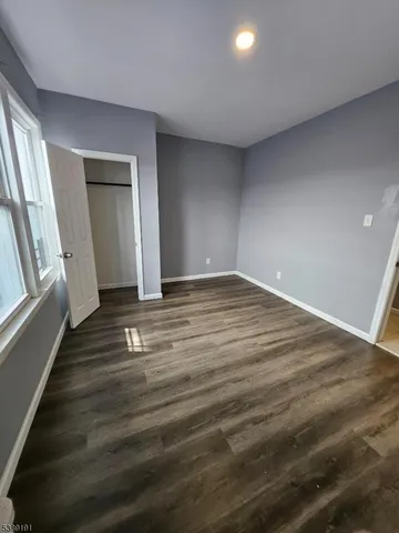 a view of a hallway with entryway
