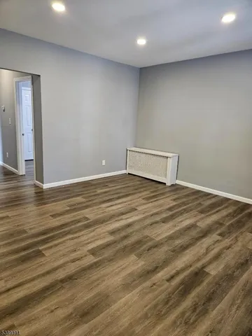 wooden floor in a room