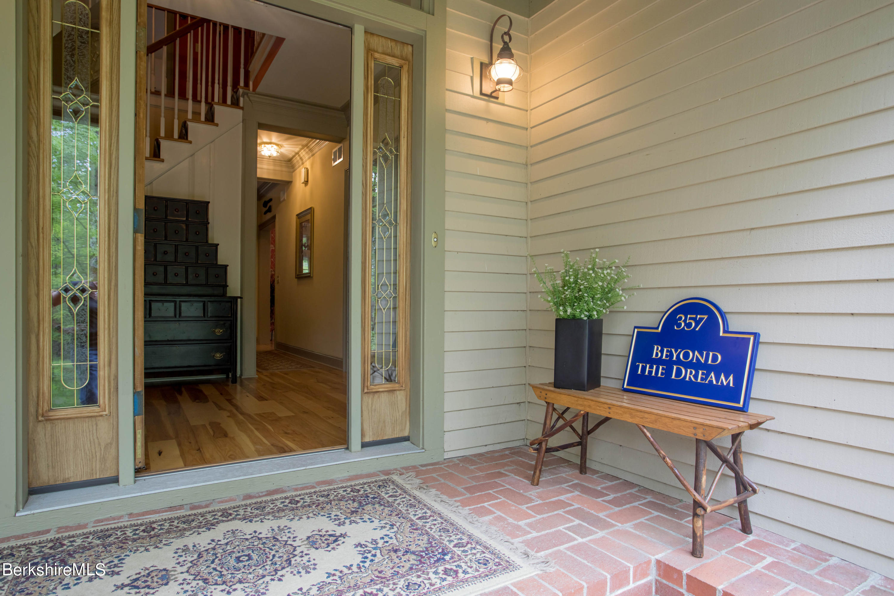 357 Twin Lakes Road Salisbury, CT 06068 - Photo 2 of 31 a view of an entrance door of the house