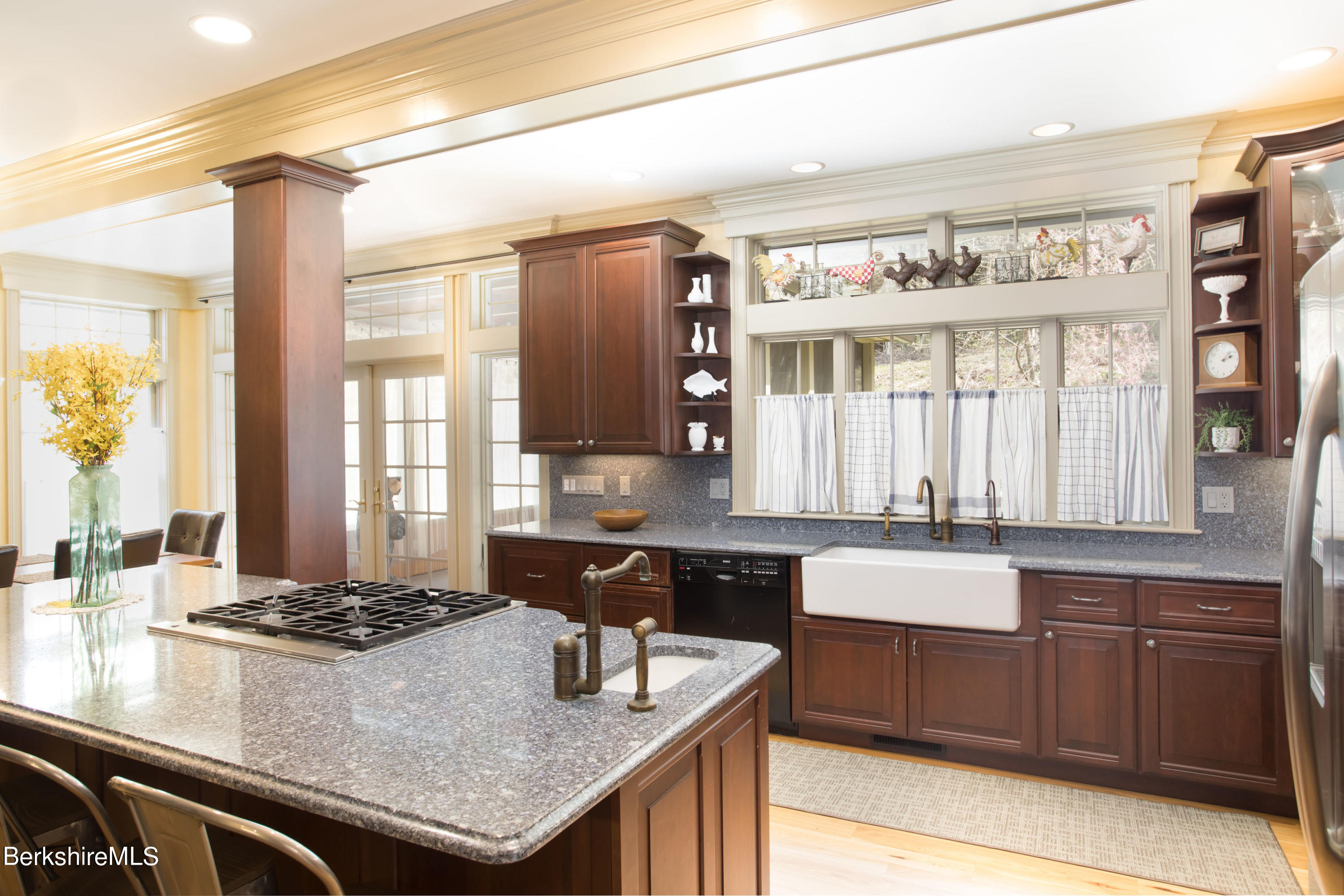 357 Twin Lakes Road Salisbury, CT 06068 - Photo 8 of 31 a kitchen with a stove a sink and a refrigerator