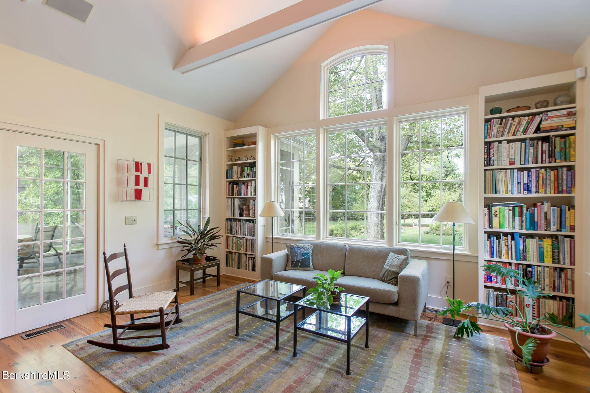 250 East Main Street Sheffield, MA 01222 - Photo 11 of 50 a living room with furniture bookshelf and a window
