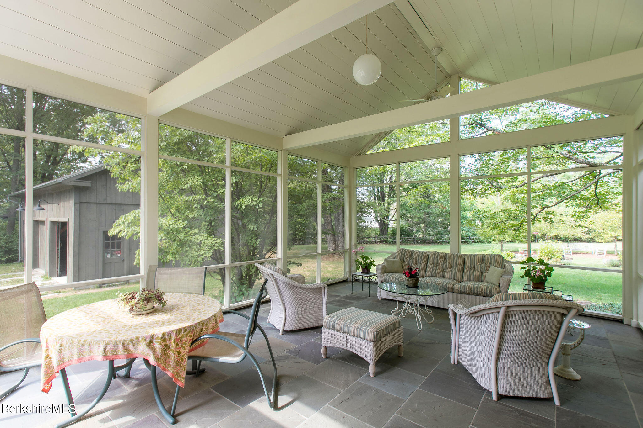 250 East Main Street Sheffield, MA 01222 - Photo 19 of 50 a outdoor space with furniture and garden view