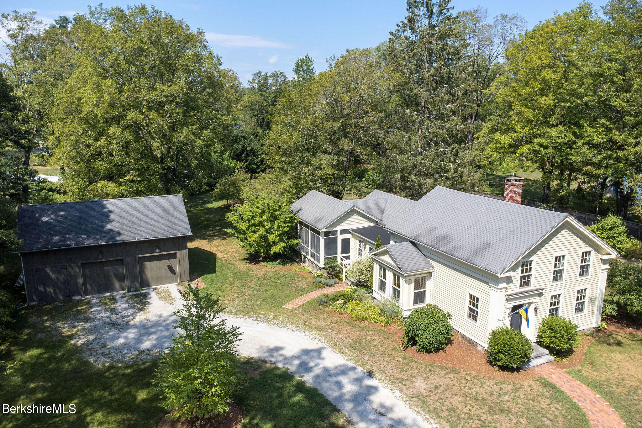 250 East Main Street Sheffield, MA 01222 - Photo 2 of 50 an aerial view of a house