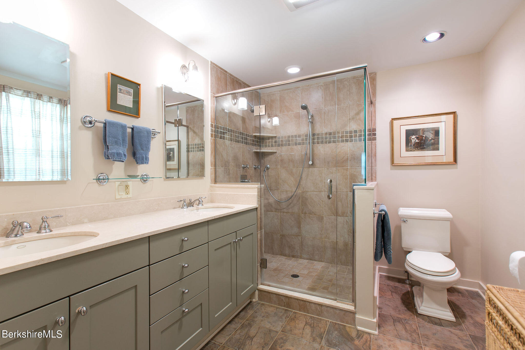 250 East Main Street Sheffield, MA 01222 - Photo 28 of 50 a bathroom with a toilet sink shower and mirror
