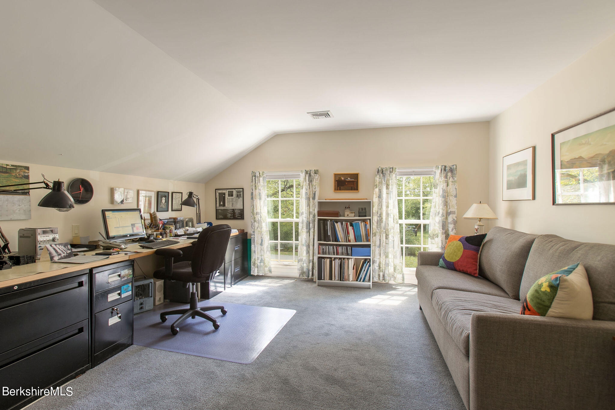 250 East Main Street Sheffield, MA 01222 - Photo 30 of 50 a view of a livingroom with workspace and a couch