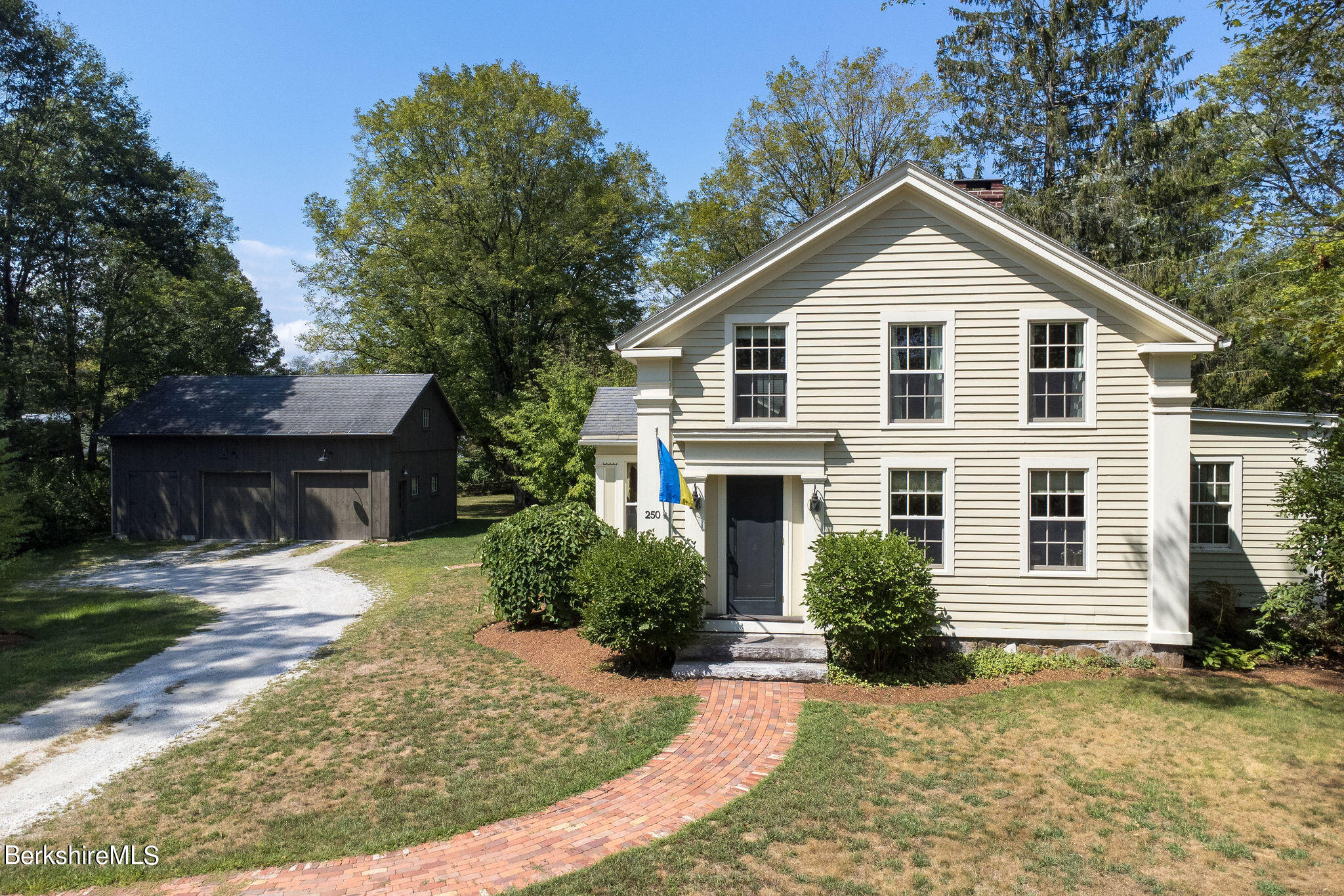 250 East Main Street Sheffield, MA 01222 - Photo 50 of 50 a front view of a house with a yard