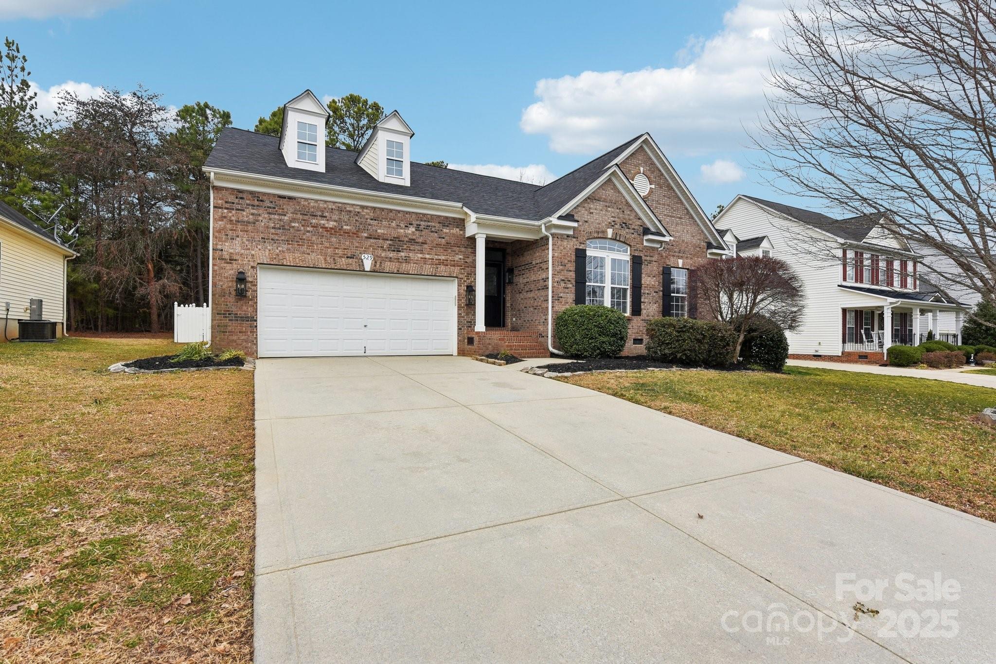 a view of house with outdoor space