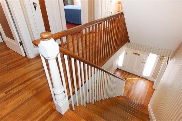 112 Cross Street Belmont, MA 02478 - Photo 11 of 22 a view of entryway with wooden floor
