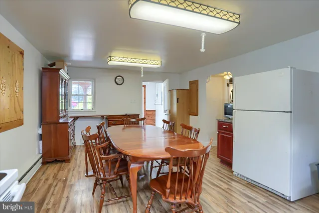 a room with a bed and a window