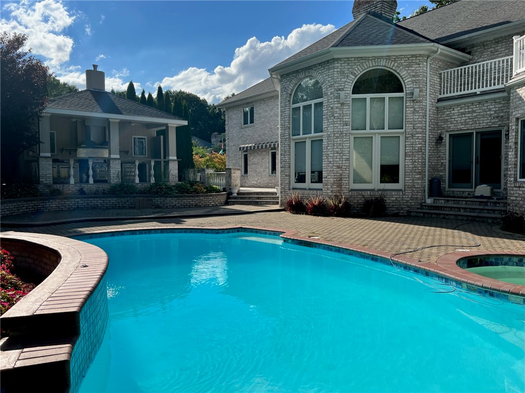 1 Christopher Drive Lincoln, RI 02865 - Photo 4 of 48 Inground Pool and Hot Tub.