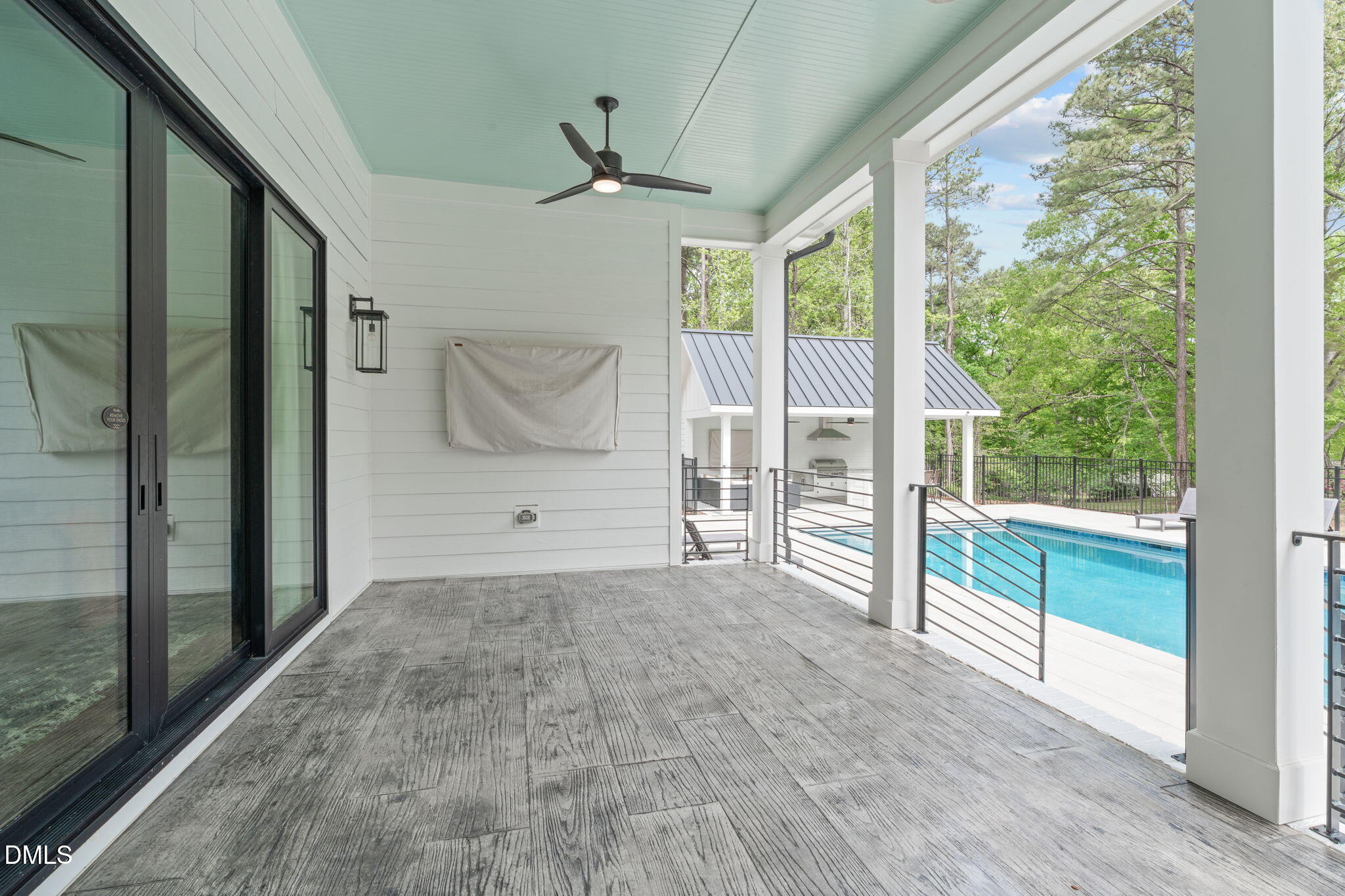 5005 Ten-Ten Road Apex, NC 27539 - Photo 31 of 60 Covered Back Porch