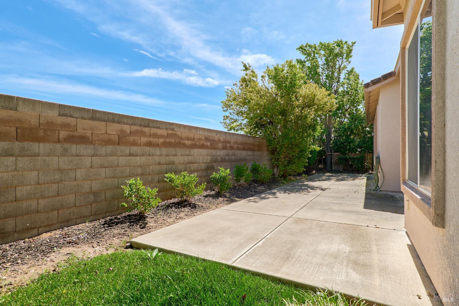 604 American Falls Drive Rio Vista, CA 94571 - Photo 37 of 39 a view of backyard with plants and outdoor seating