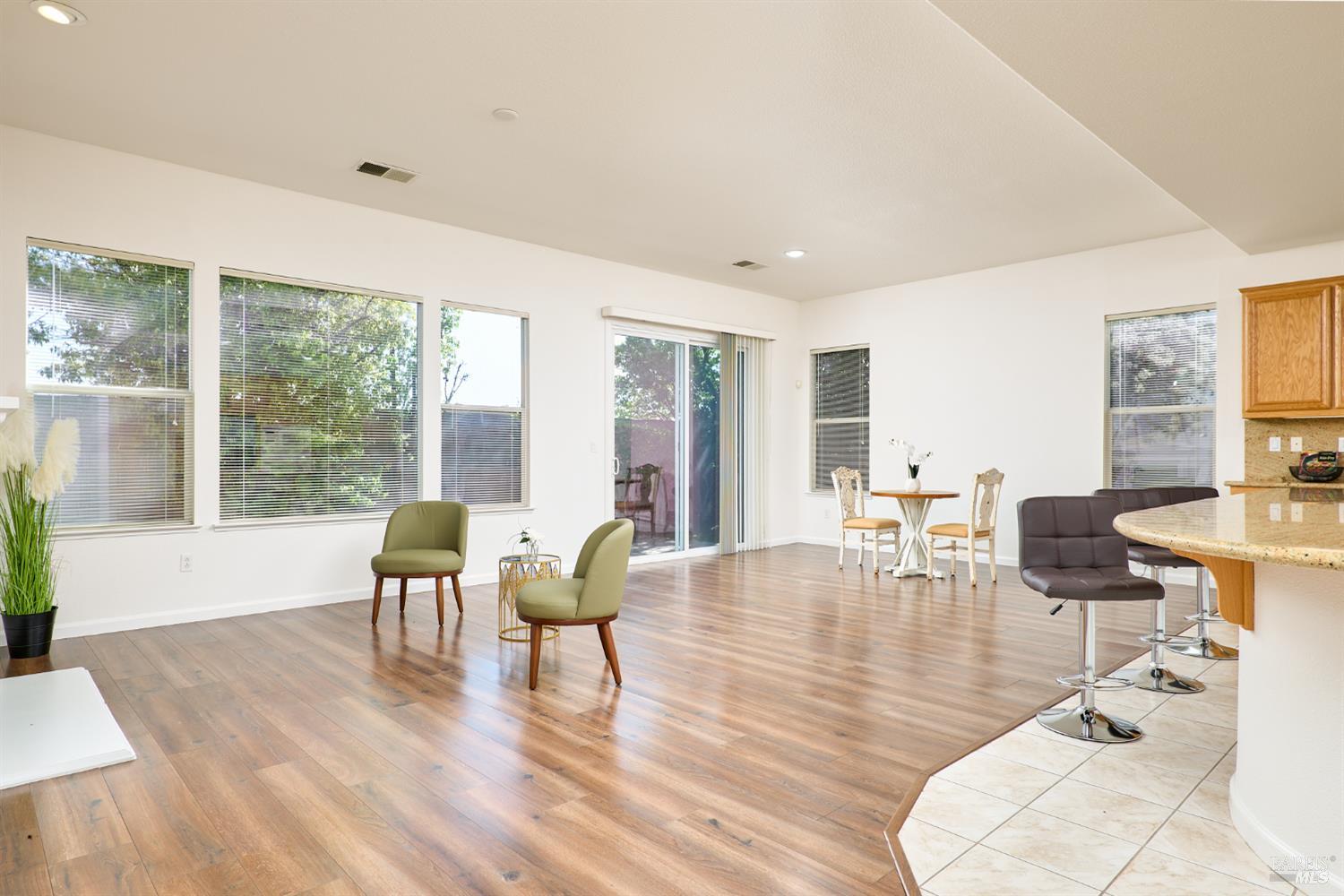 604 American Falls Drive Rio Vista, CA 94571 - Photo 9 of 39 a living room with furniture and floor to ceiling windows