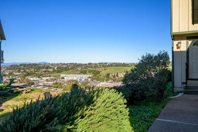 a living room with furniture a fireplace and window