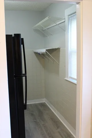 a view of closet area