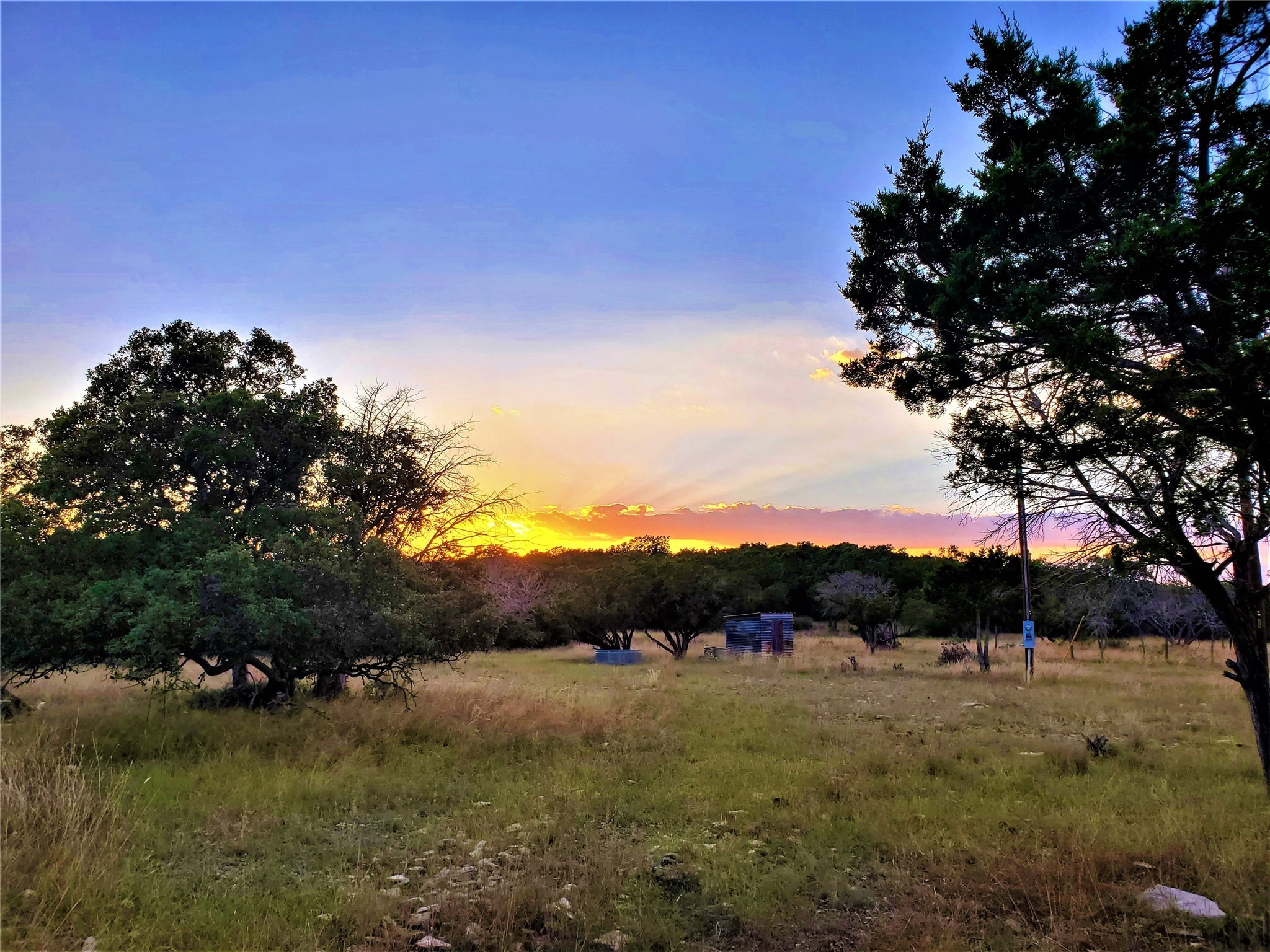 989 Cedar Ridge Road Junction, TX 76849 - Photo 13 of 50 a view of outdoor space and mountain view