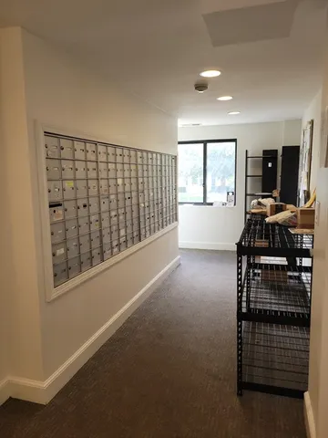 a close view of closet