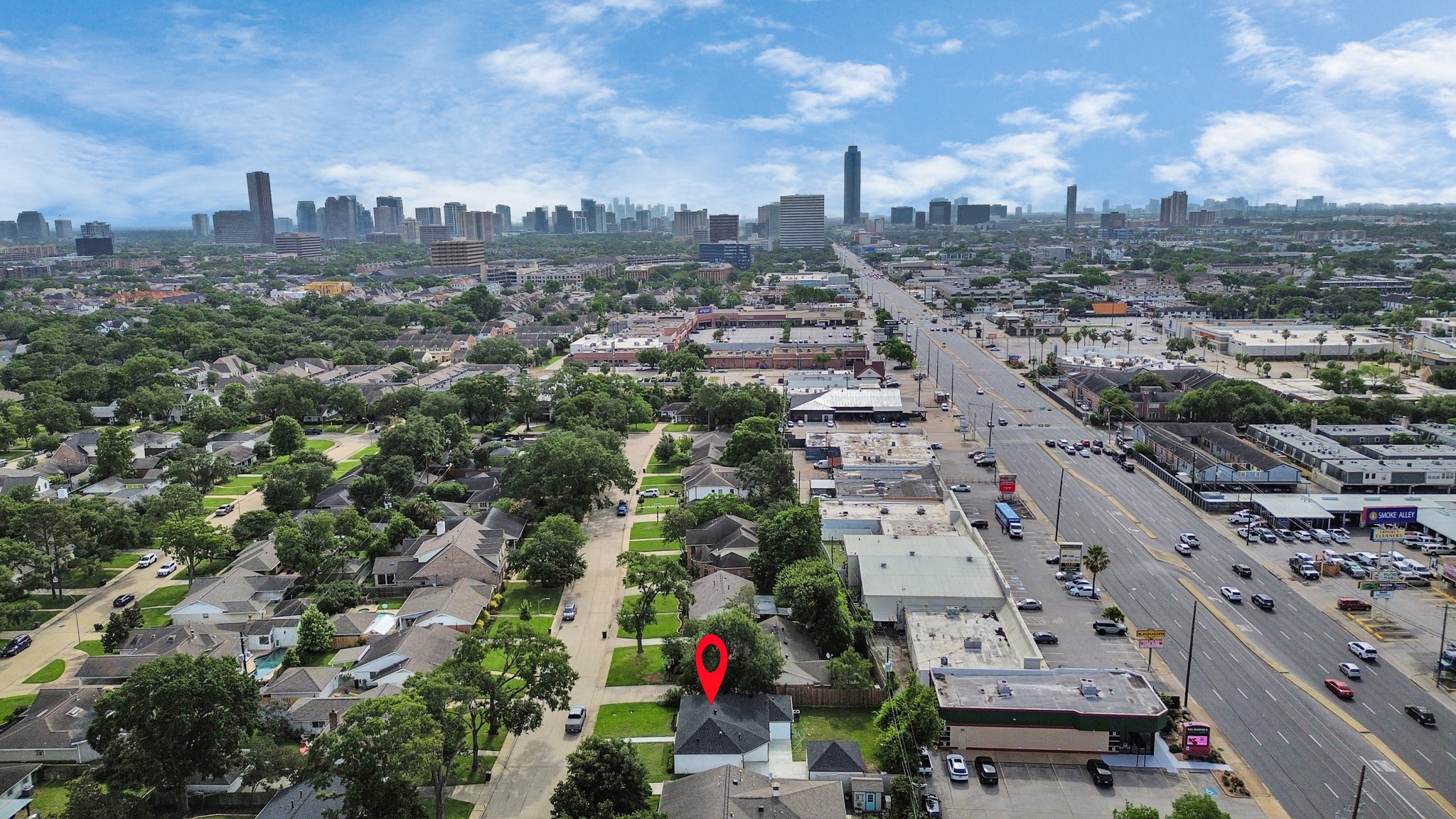 6249 Locke Lane Houston, TX 77057 - Photo 7 of 47 an aerial view of a city
