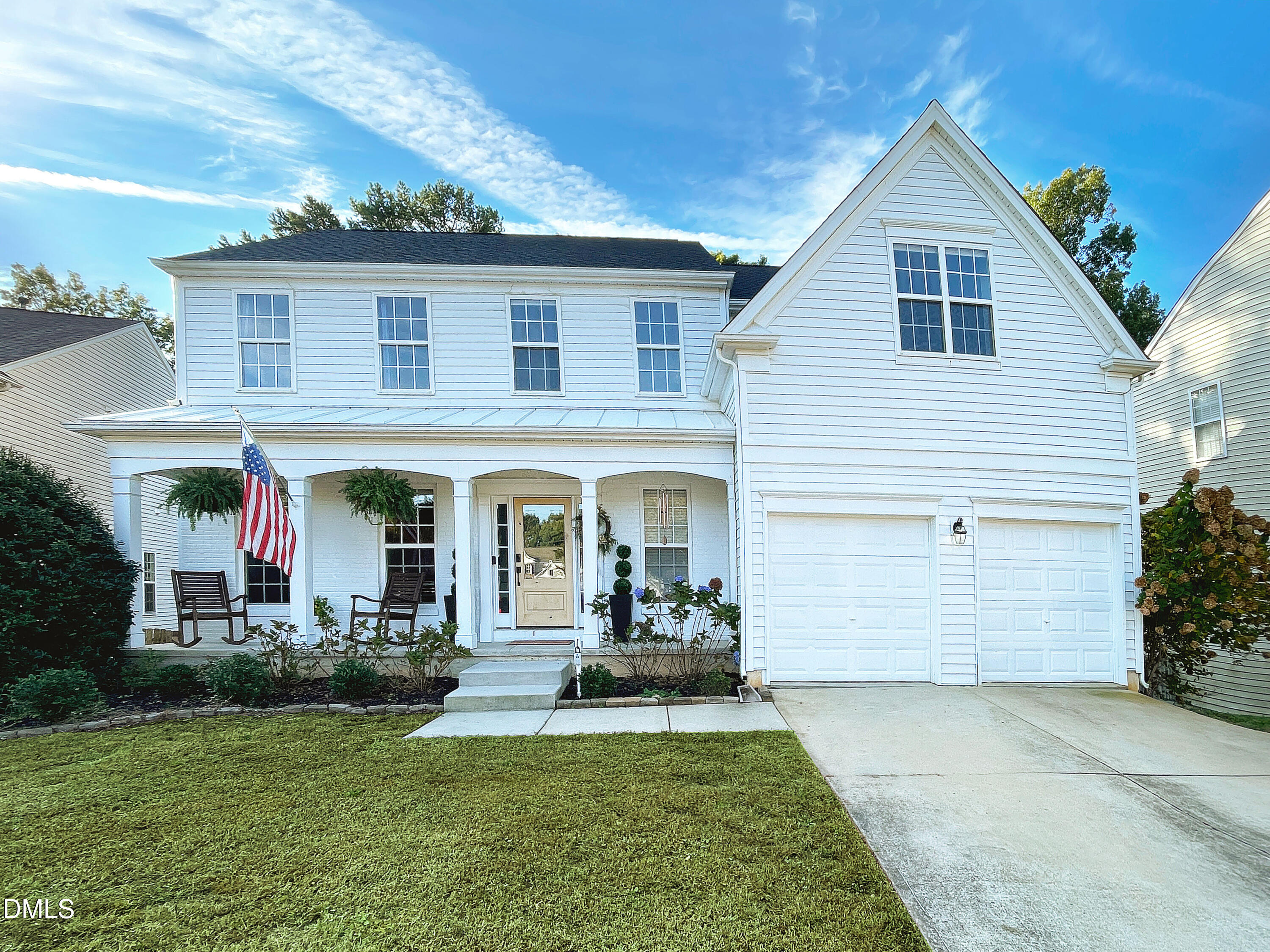 a view of a house with patio