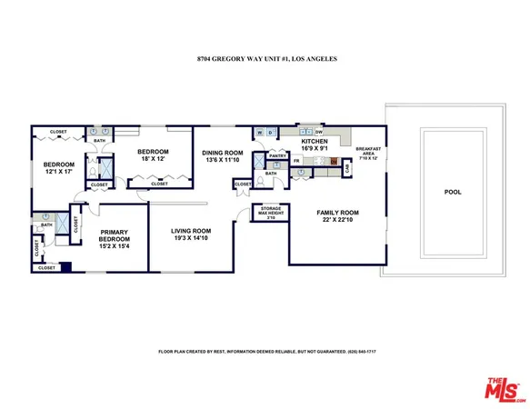 $5,500 | 8704 Gregory Way, Unit 1, Los Angeles, CA 90035