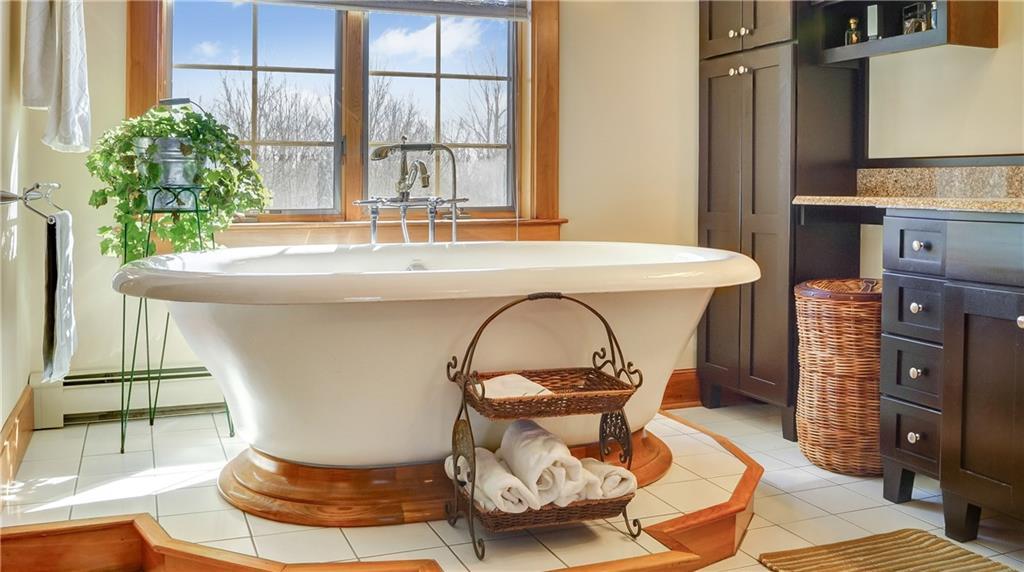 711 Hanson Ridge Road Springvale, ME 04083 - Photo 17 of 19 One of a kind master bath. Bubble...