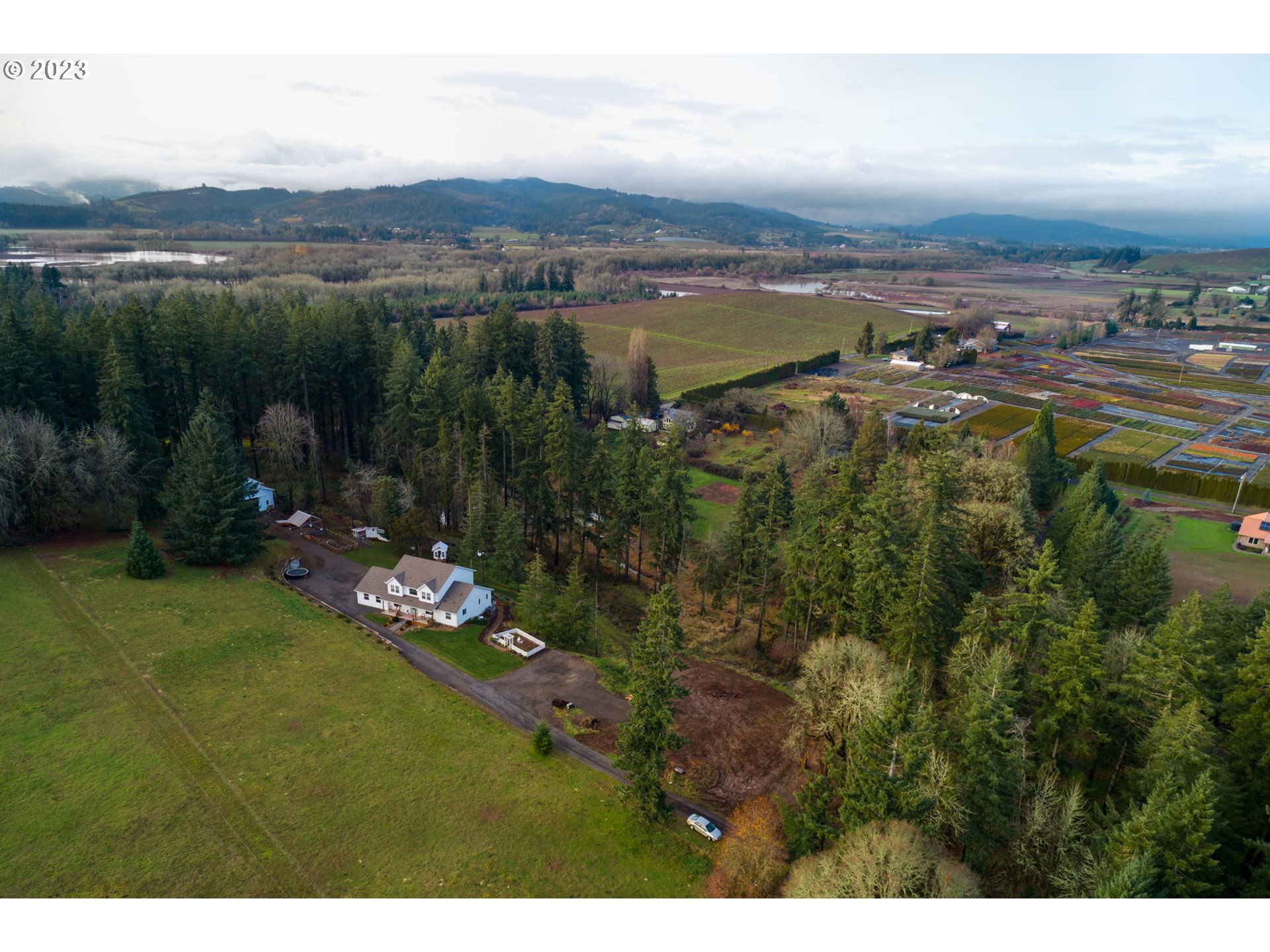 42322 Southwest Withycombe Road Gaston, OR 97119 - Photo 44 of 48 a view of a lake in middle of the town