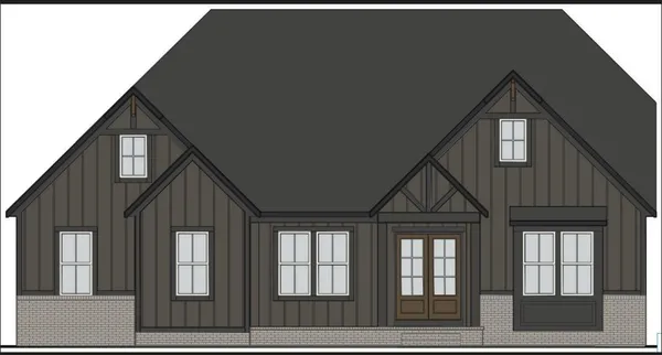 a view of house with a front door