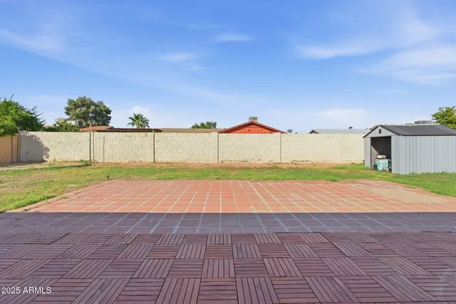 a view of empty room