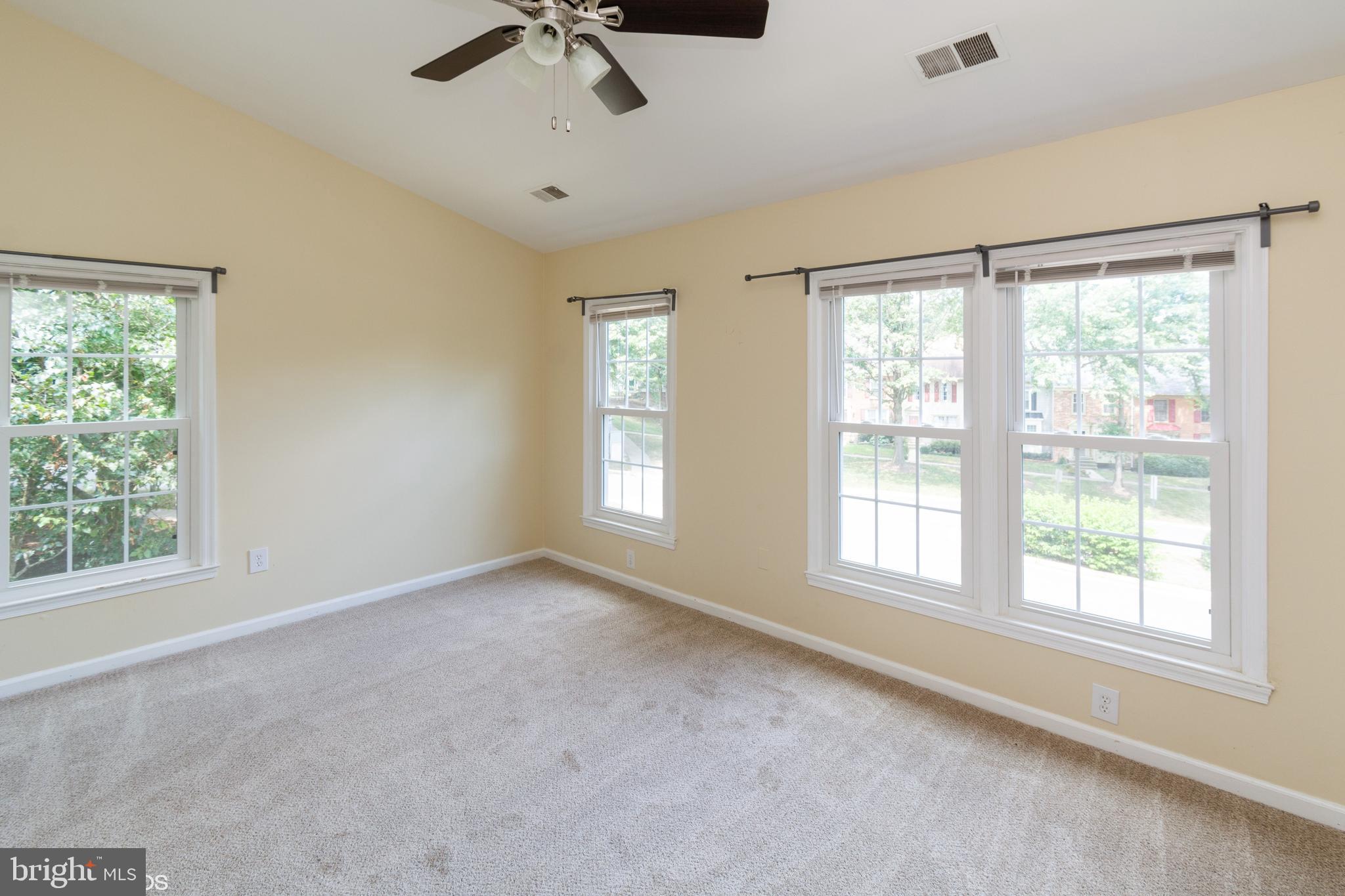 8509 Springfield Oaks Drive Springfield, VA 22153 - Photo 12 of 25 Master bedroom has vaulted ceilings