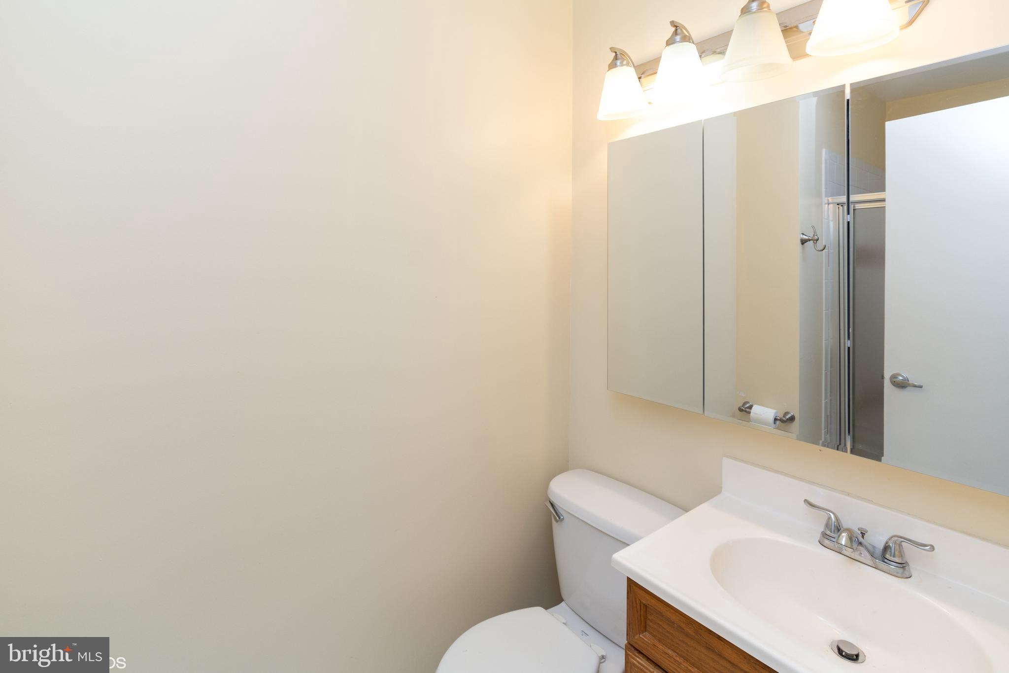8509 Springfield Oaks Drive Springfield, VA 22153 - Photo 14 of 25 Master bath has updated vanity, lights, mirror