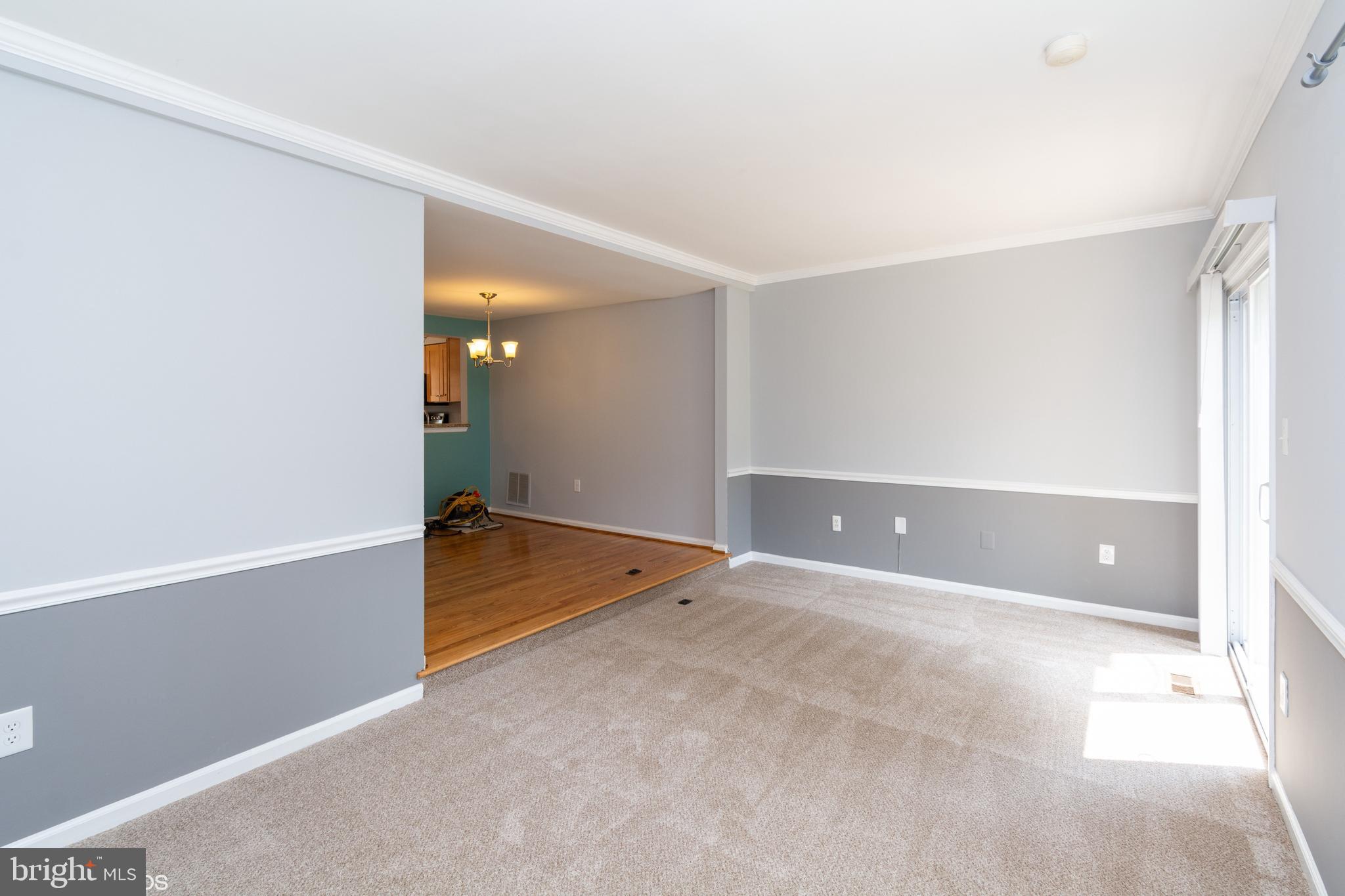 8509 Springfield Oaks Drive Springfield, VA 22153 - Photo 9 of 25 Step down living has new w/w carpet