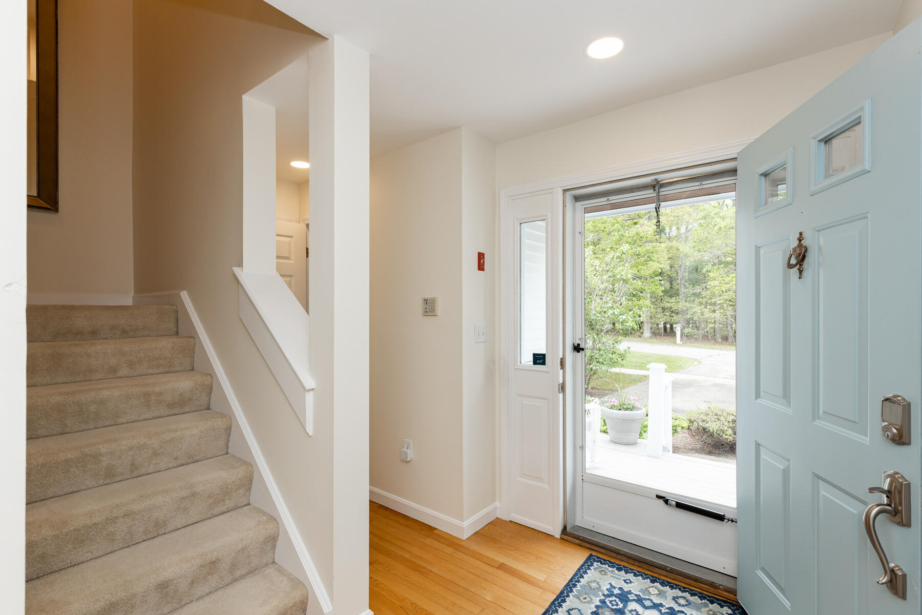 2 Bob White Crescent Mashpee, MA 02649 - Photo 23 of 47 a view of a hallway with windows and entryway