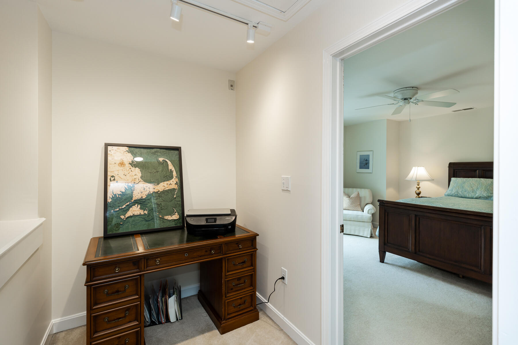 2 Bob White Crescent Mashpee, MA 02649 - Photo 25 of 47 a view of a workspace room with wooden floor