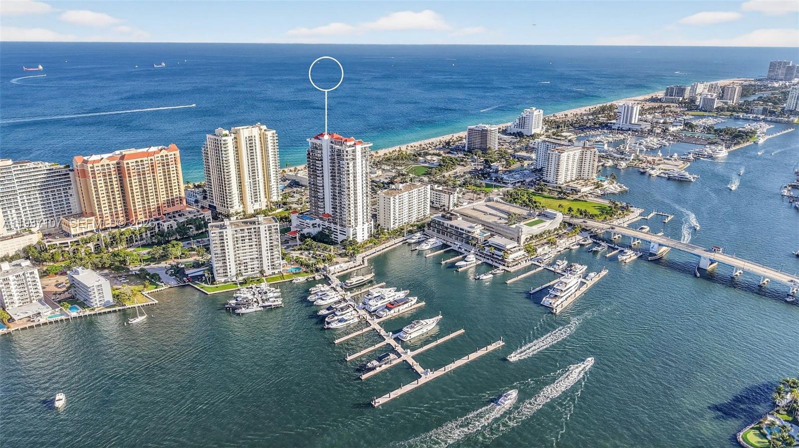 100 South Birch Road, Unit 1103F Fort Lauderdale, FL 33316 - Photo 2 of 80 Bridge is Las Olas Blvd. Steps from Intracoastal and Beach. Brand new world-class Las Olas Marina next door, signature fine dining restaurants, boutique retail tenants, state-of-the-art infrastructure improvements, and lush pedestrian-friendly landscape.